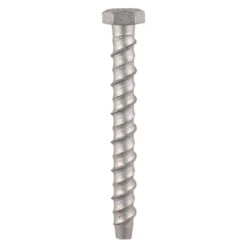 Timco Muti-Fix External Masonry Bolts Hex Flange Silver M10 8mm (100 Pack) MF860
