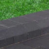 Marshalls Keykerb Large Half Battered External Angle Charcoal