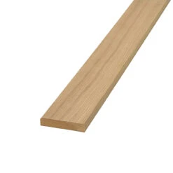 White Oak Veneer Pencil Unfinished MDF Skirting Boards 95 X 18 X 3600mm