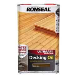 Ronseal Ultimate Decking Oil Dark Oak 5 Litres