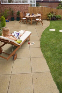 Perfecta Concrete Paving Chamfered Buff 450 X 450 X 35mm (60 Pack)