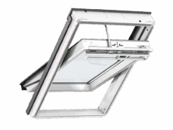 Velux GGU 006830 White Polyurethane Solar Powered Centrel Pivot Roof Window (Various Sizes)