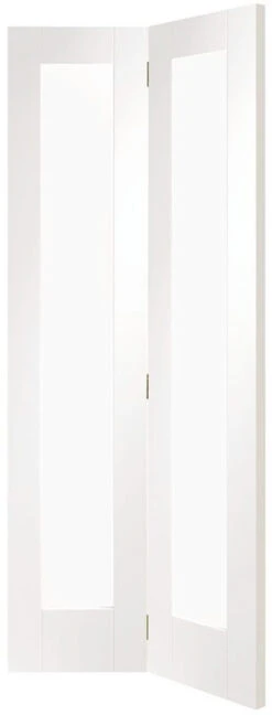 XL Pattern 10 Bi-Fold Internal White Primed Door