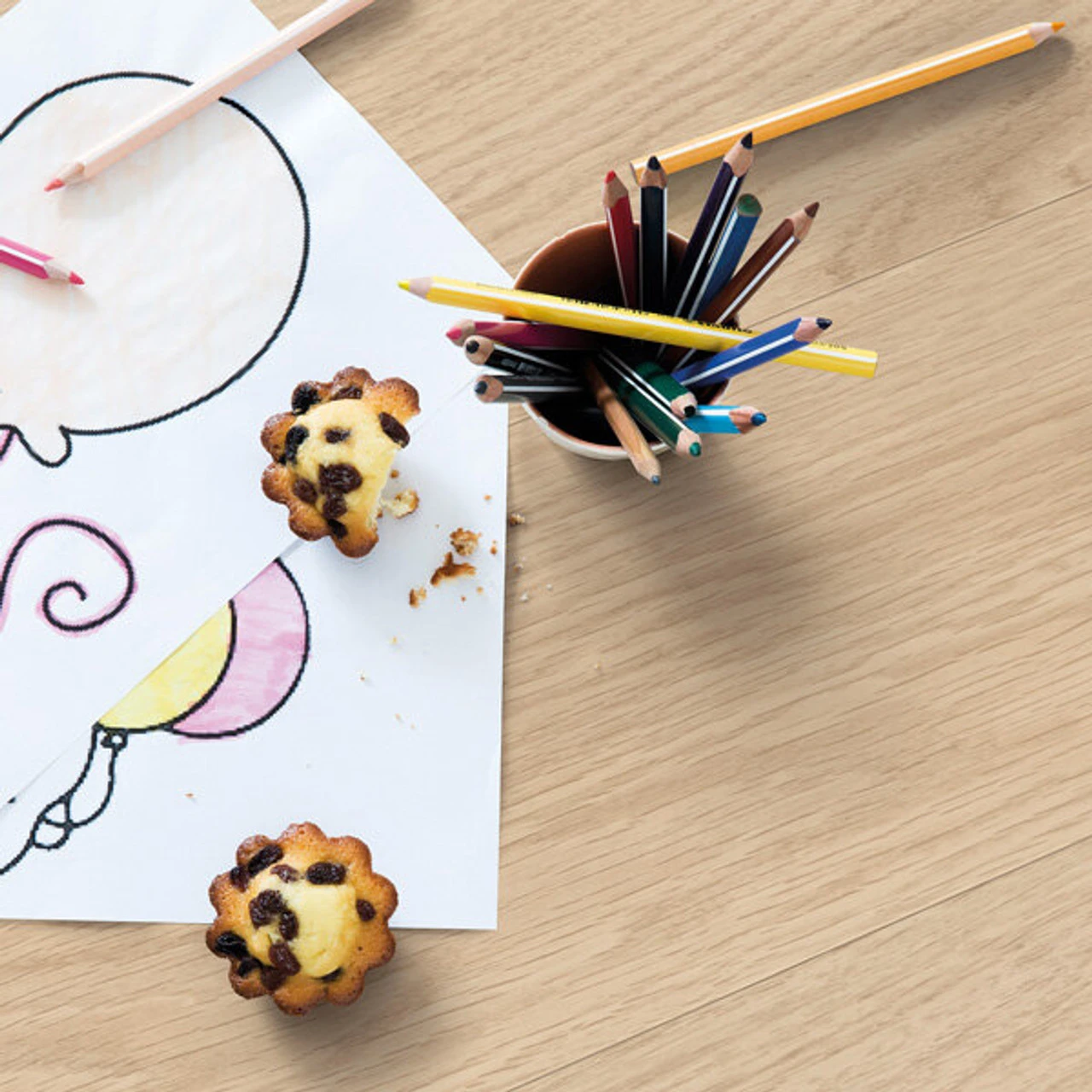 Quick Step Balance Glue Plus Select Oak Light Livyn Vinyl Flooring (3.655m2) - Image 3