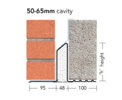 IG Lintels Cavity Wall Steel Lintel Standard Load L1/S50