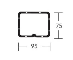 IG Lintels Solid Wall Box Lintels Standard Load BOX75