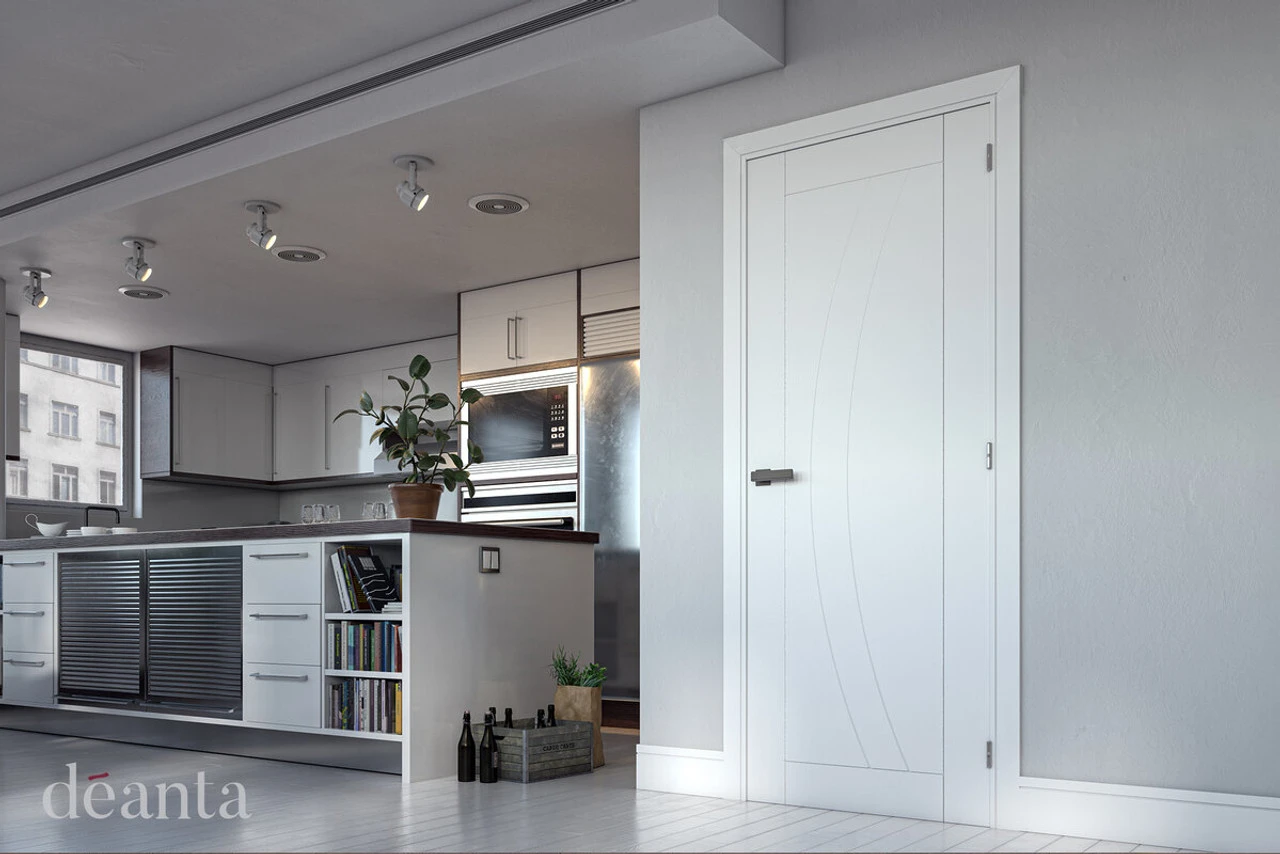 Deanta Ravello White Primed Door - Image 2