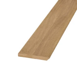 White Oak Veneer Pencil Unfinished MDF Skirting Board 150 X 19mm