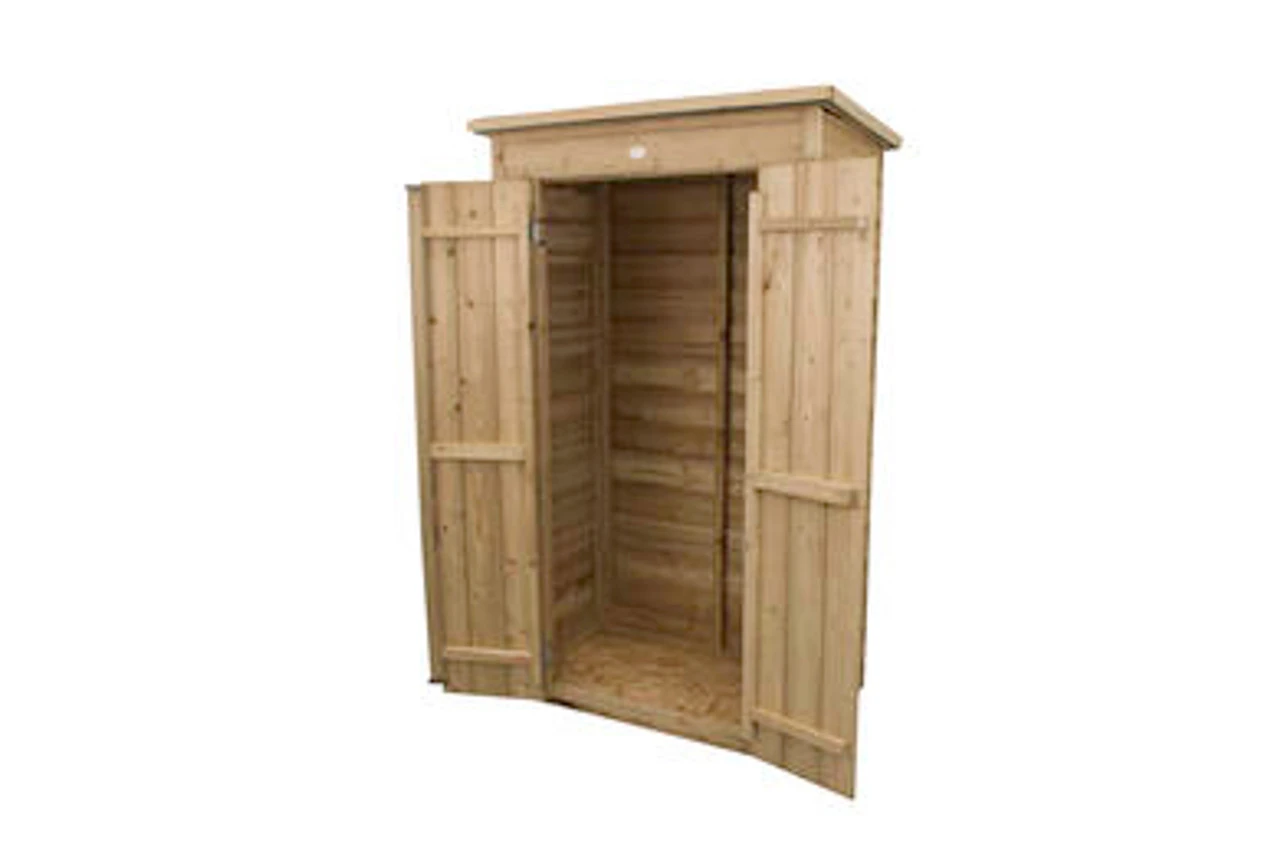 Forest Garden Pent Garden Store Tall Pressure Treated 1080 X 550 X 1780mm - Image 6