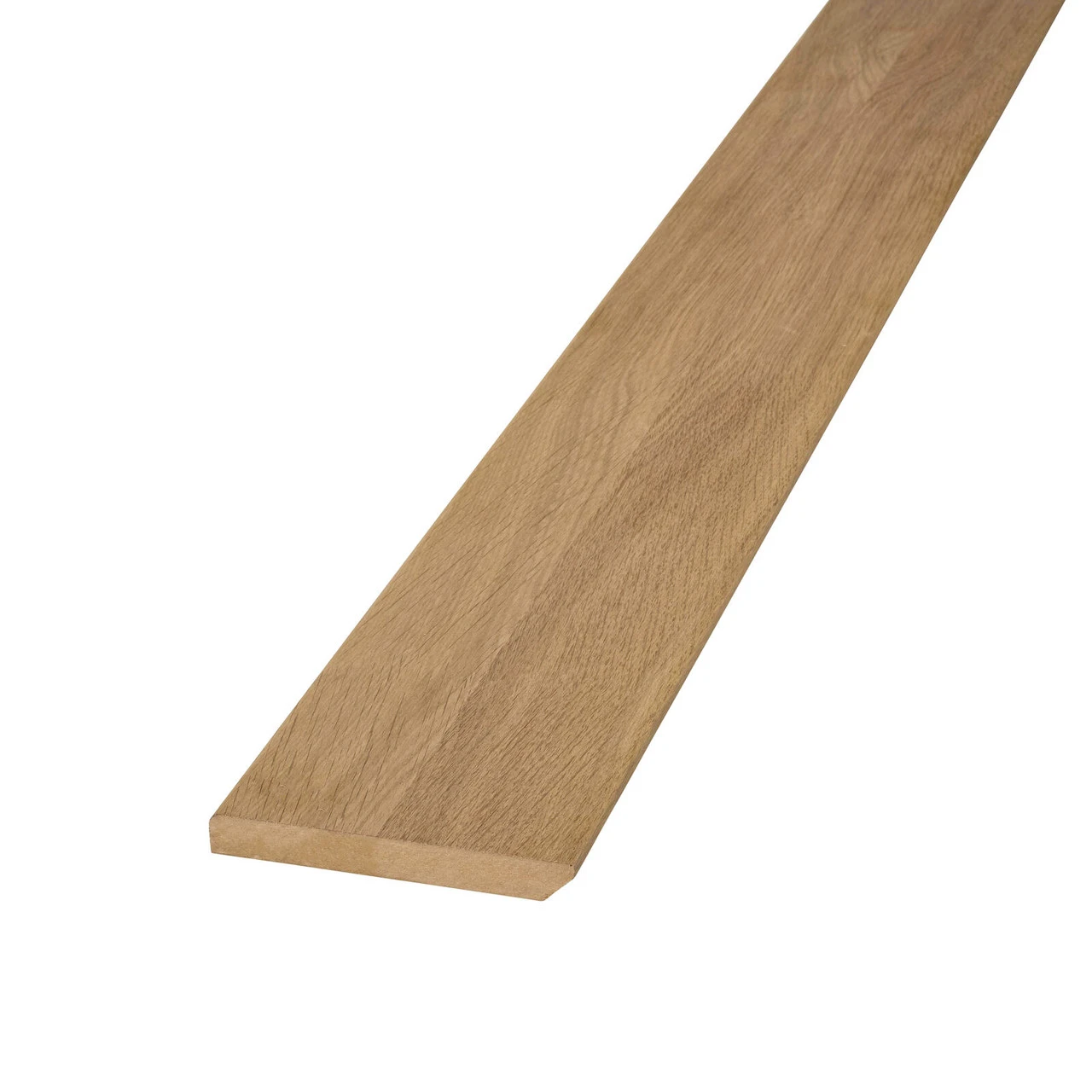 White Oak Veneer Pencil Unfinished MDF Skirting Board 150 X 19mm - Image 5