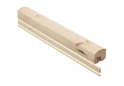 Burbidge Pine Elements Handrail For Inset Glass