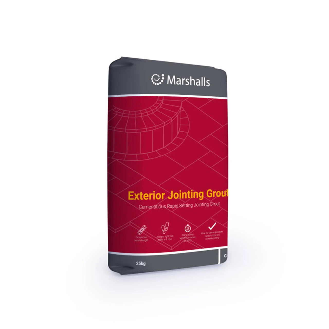Marshalls Exterior Jointing Grout Smooth Natural 25kg - Image 2