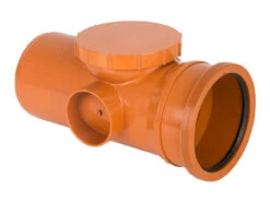 Brett Martin Single Socket Access Pipe Terracotta
