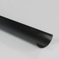 Brett Martin Rainwater 112mm Roundstyle Gutter Black 2000 X 112 X 51mm