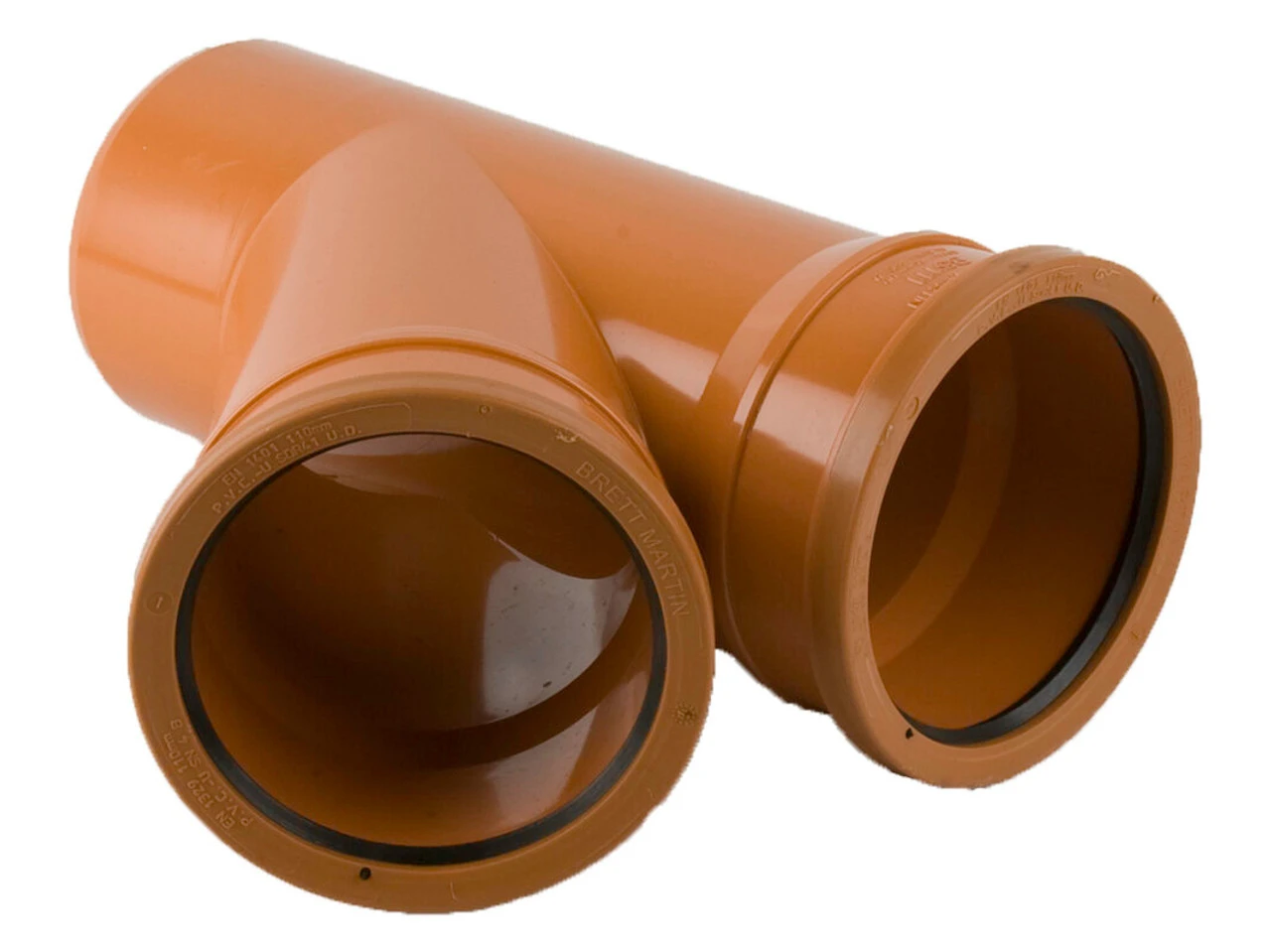 Brett Martin 110mm 45' Double Socket Branch Terracotta 240 X 135 X 235mm