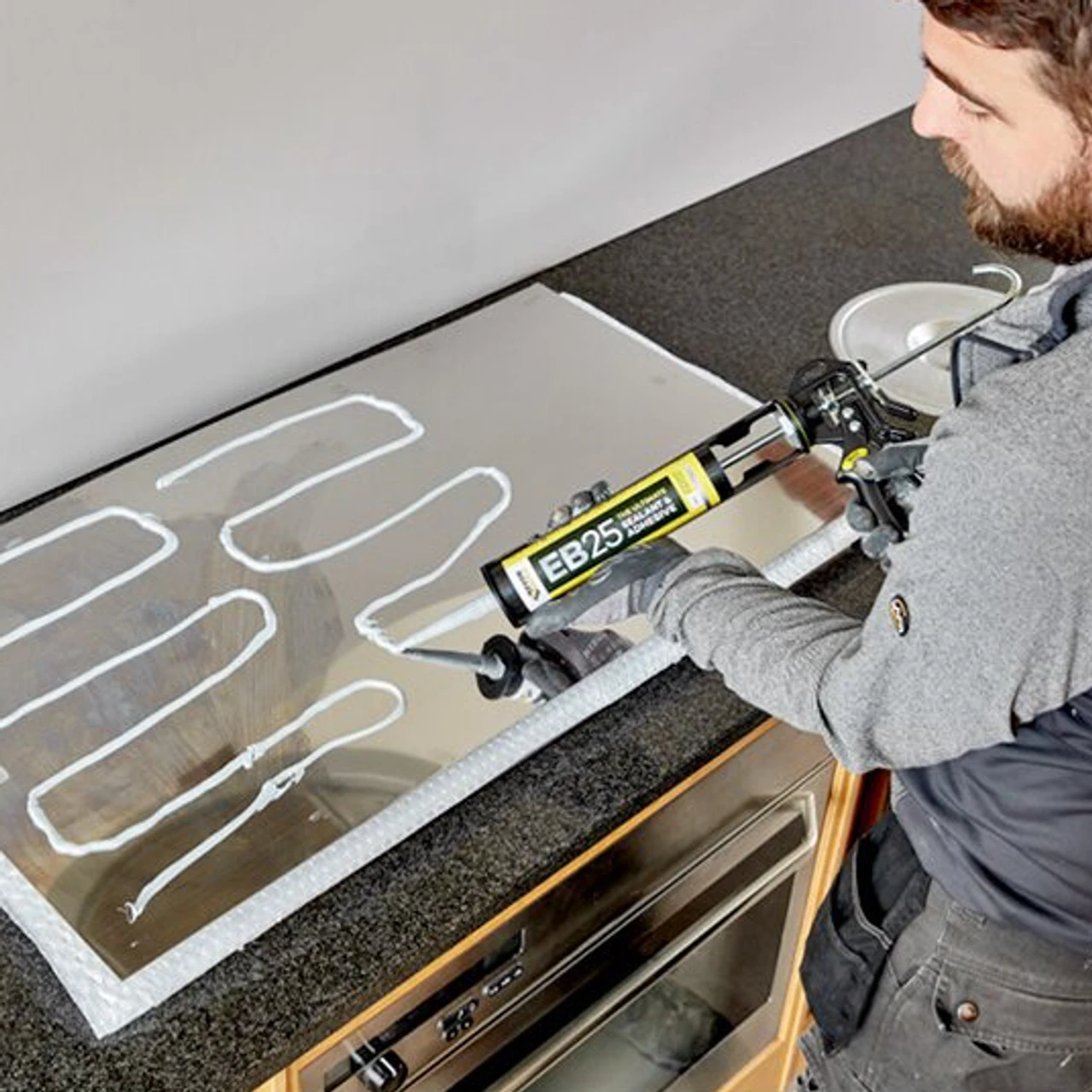 Everbuild EB25 Ultimate Sealant & Adhesive Cartridge Grey 300ml EB25GY - Image 3