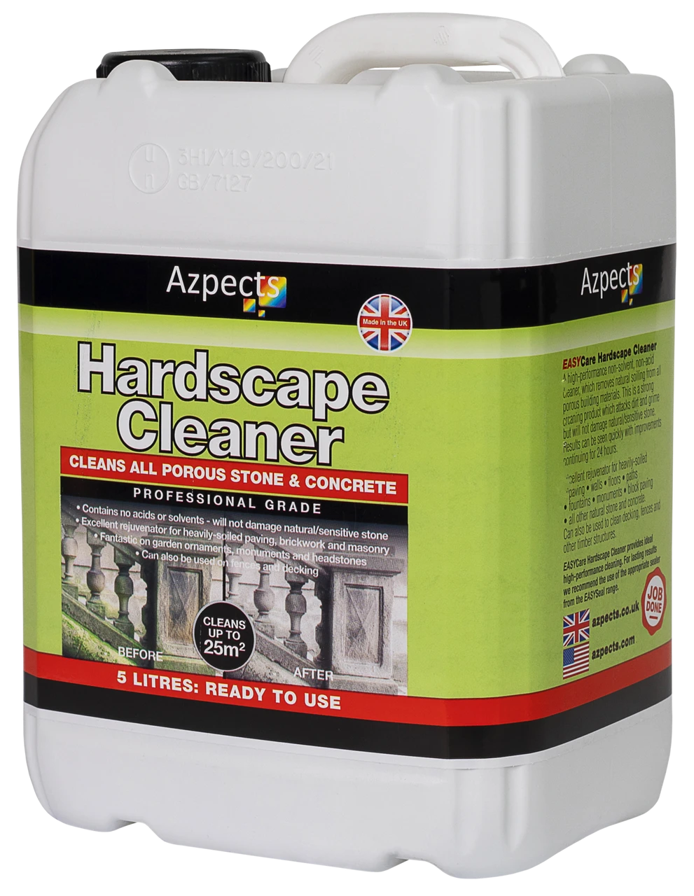 Azpect EasyCare Hardscape Cleaner 5 Litre (2690)