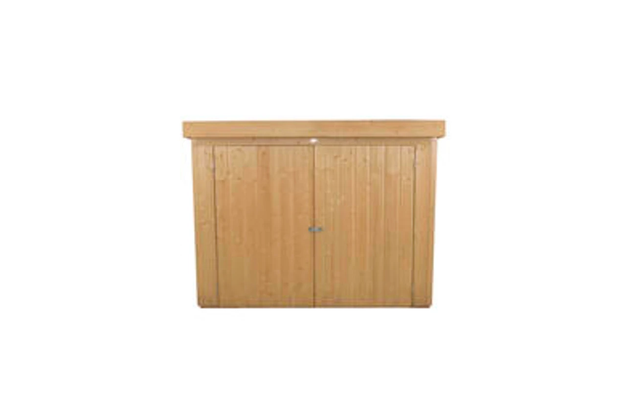 Forest Garden Shiplap Pent Large Garden Store Pressure Treated 1950 X 870 X 1450mm - Image 8