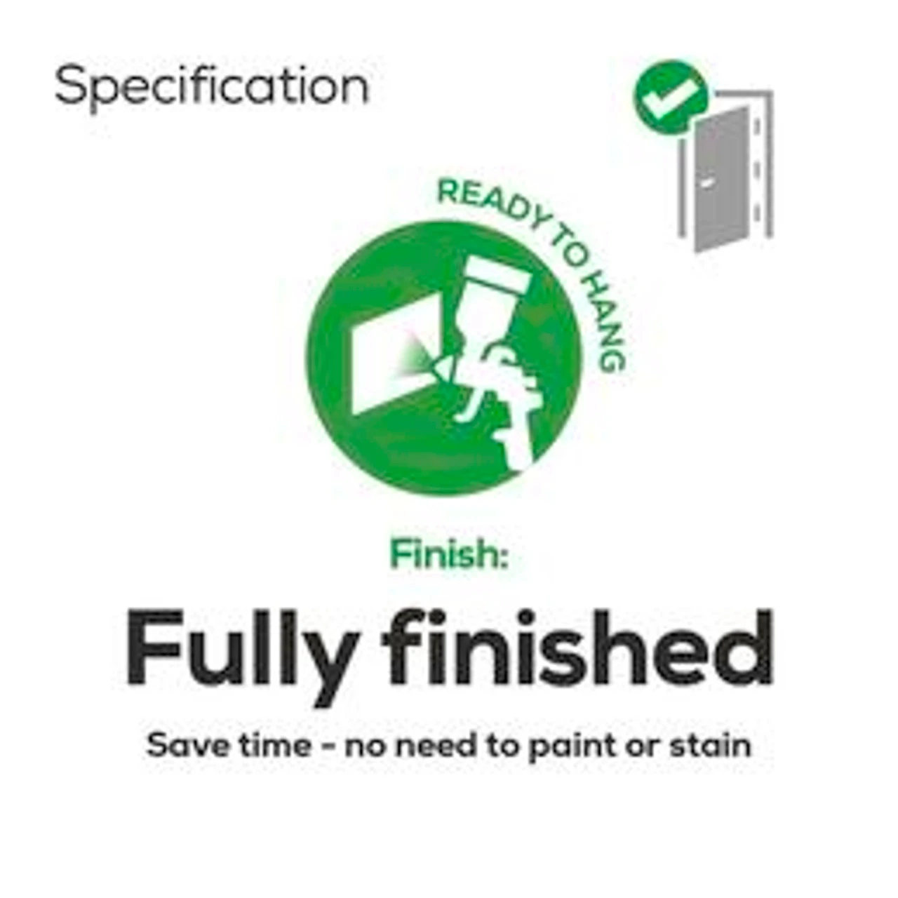 XL Pair Maker Door Fully Finished Oak 1997 X 54 X 36mm - Image 5