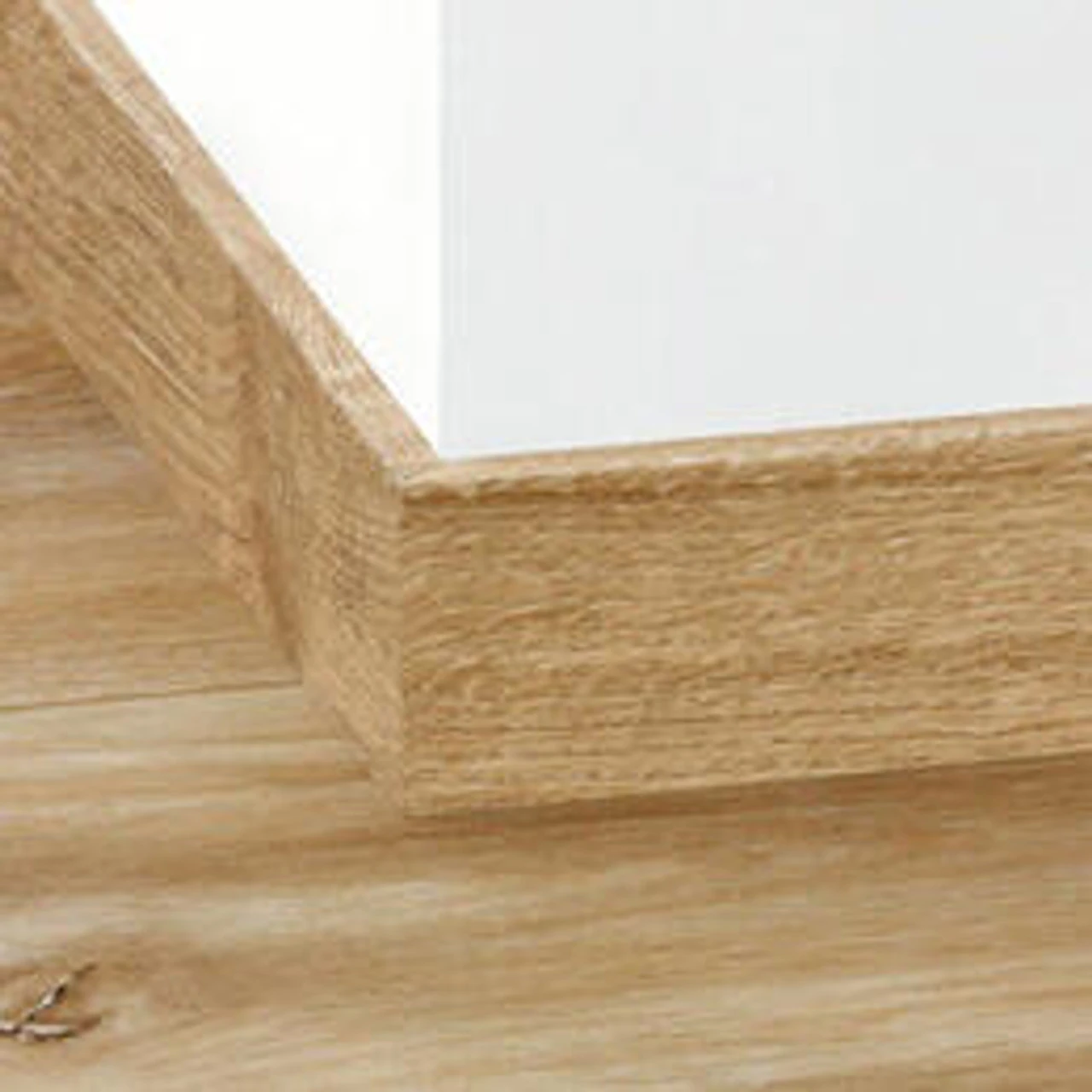 Quick Step Cream Travertine Livyn Skirting 2000mm - Image 2