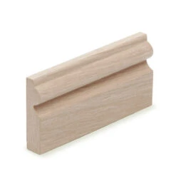 MDF White Oak Veneer Torus Unfinished Architrave 19 X 69 X 2400mm