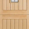 LPD Cottage Stable Oak Glazed Door