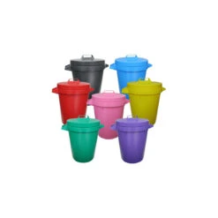 Stadium Black Heavy Duty Dust Bin