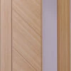 Deanta Torino Fully Finished Oak Glazed Fire Door