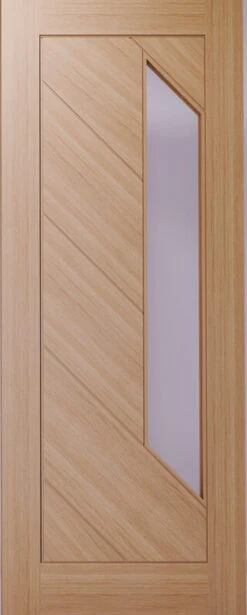 Deanta Torino Fully Finished Oak Glazed Fire Door