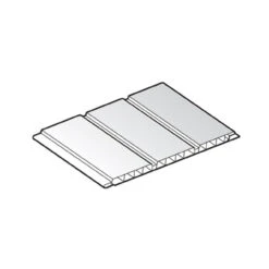 Floplast Hollow Soffit White H300 300mm