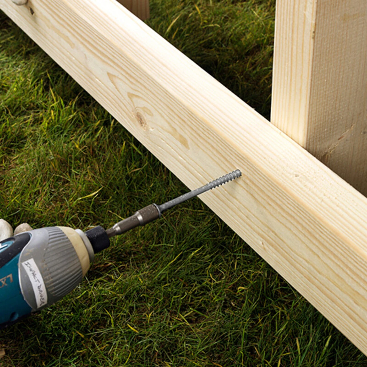 Timco In-Dex External Timber Screw (HEX-A4 S/S) 6.7 X 250mm (25 Pack) - Image 3