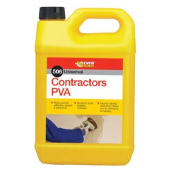 Everbuild 506 Contract PVA Adhesive & Additive Primer 5kg (CONPVA5)