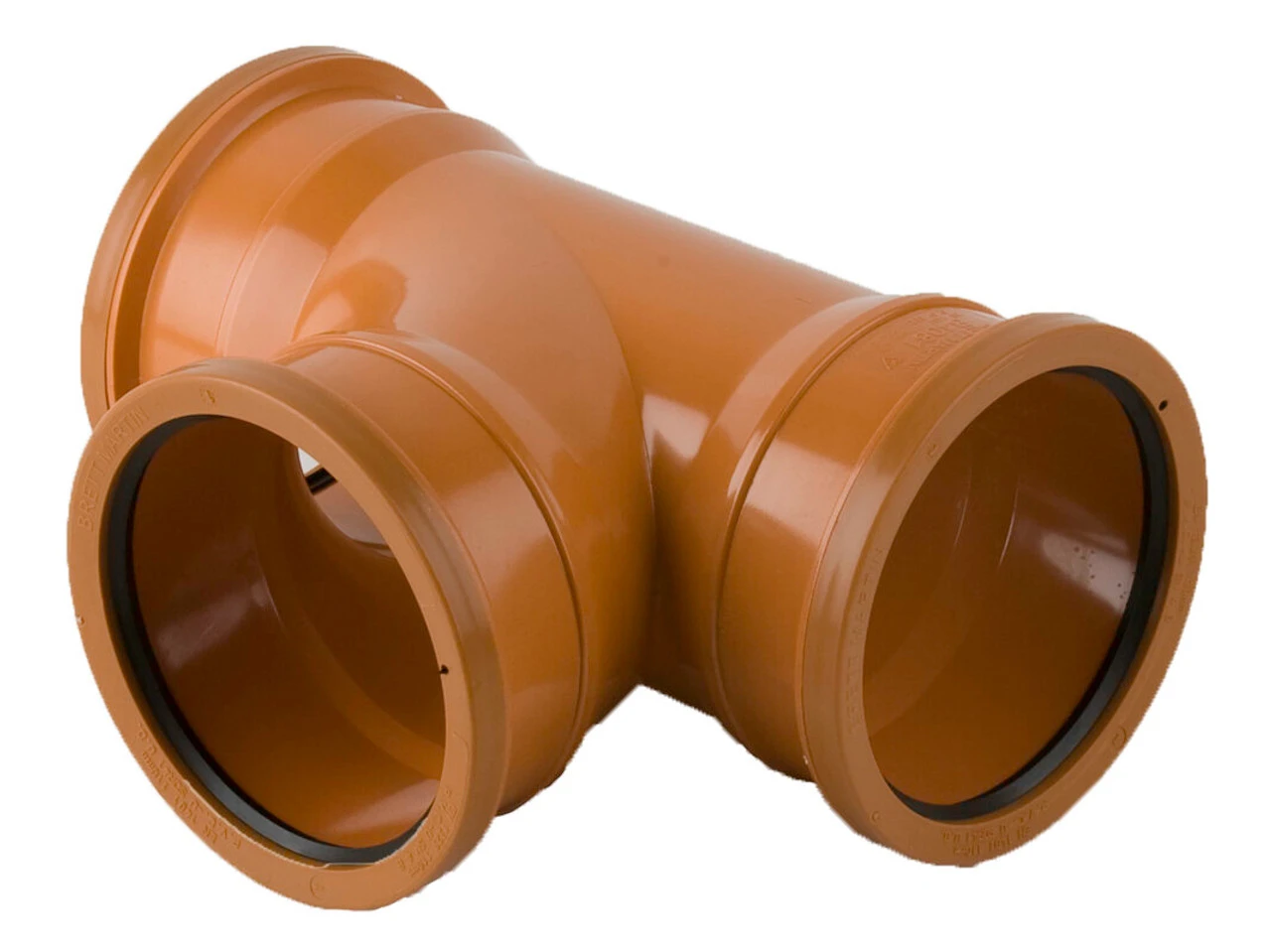 Brett Martin 110mm 87.5' Triple Socket Branch Terracotta 230 X 135 X 275mm