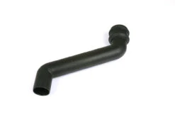 Cascade Rainwater 68mm Round Cast Iron Effect 305mm Offset Black 240 X 373 X 70mm