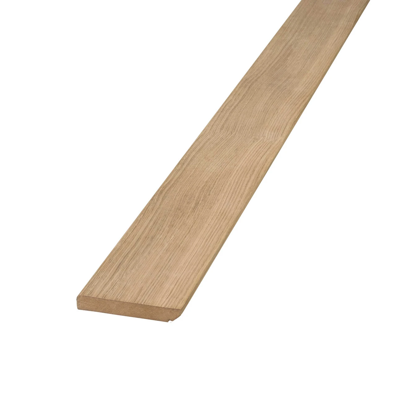 White Oak Veneer Pencil Unfinished MDF Skirting Board 120 X 19 X 3600mm - Image 5