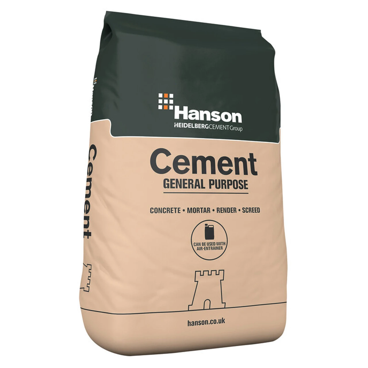 Hanson General Purpose Cement Paper Bag 25kg
