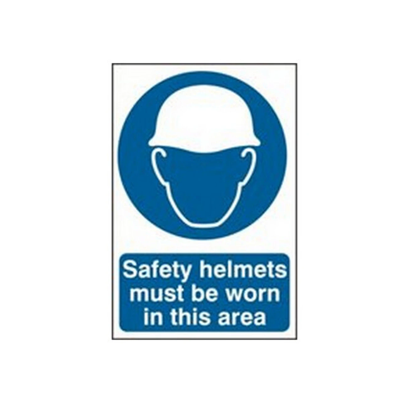 Spectrum 'Safety Helmets Must Be Worn' Sign