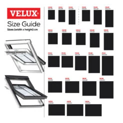 Velux EDJ 2000 Pro+ Single Tile Flashing Recessed (Various Sizes)