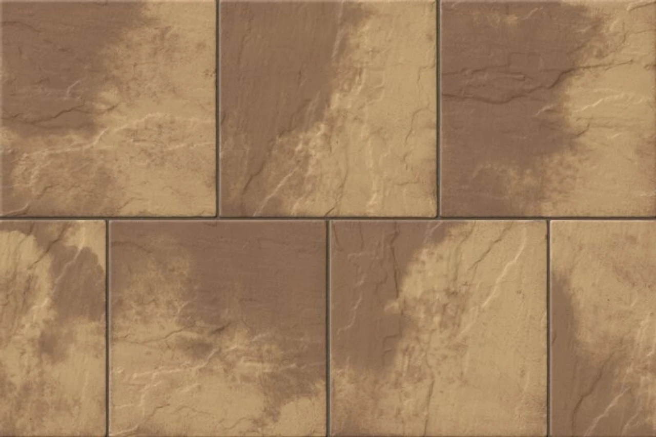 Towngate Natural Stone Paving Slab Grey Multi 610 X 305 X 18mm (128 Pack) - Image 2