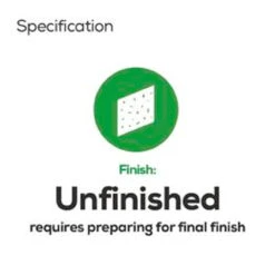 XL Verona Internal White Primed Door With Clear Glass