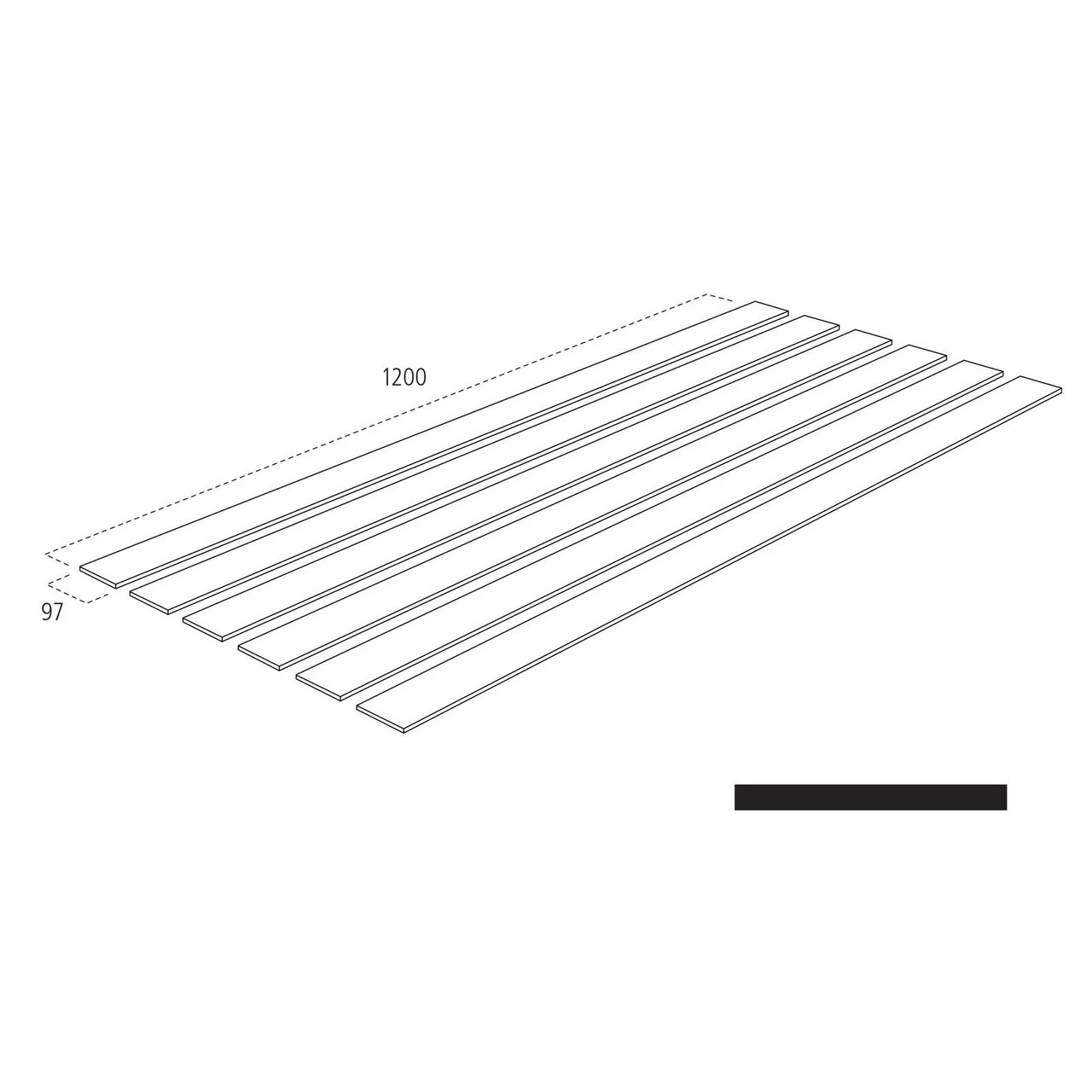 Cheshire Mouldings Tall Wall Panel Kit MDF 1200 X 1200mm (WPKT4) - Image 3
