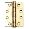 Fire Door Hinges PEB With Intumescent Plates 102 X 76mm