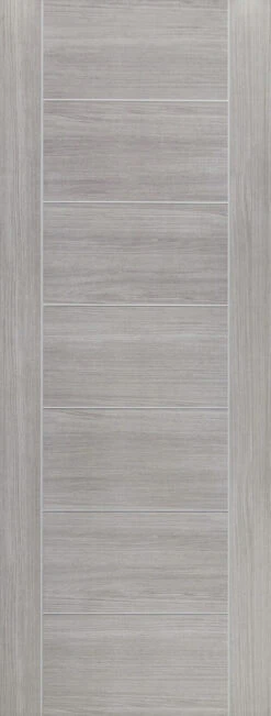XL White Grey Laminate Palermo Door