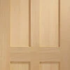XL Victorian Shaker 4 Panel Internal Oak Door