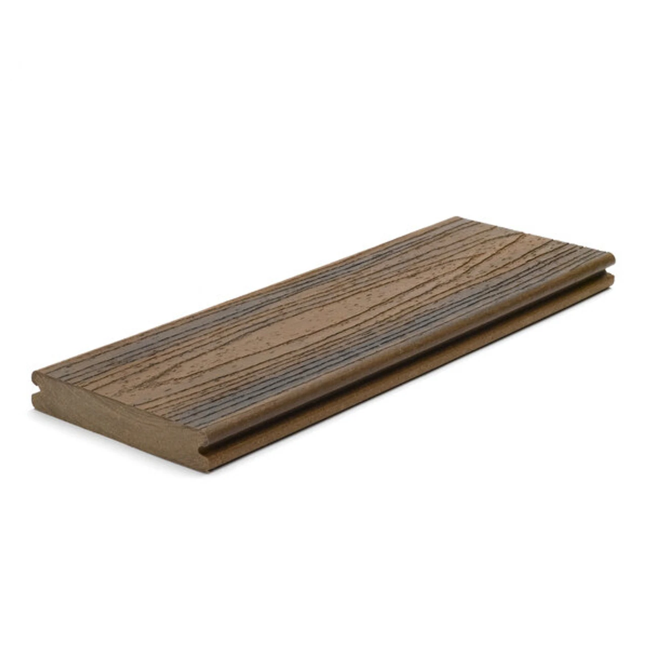 Trex Composite Decking Transcend Grooved Spiced Rum