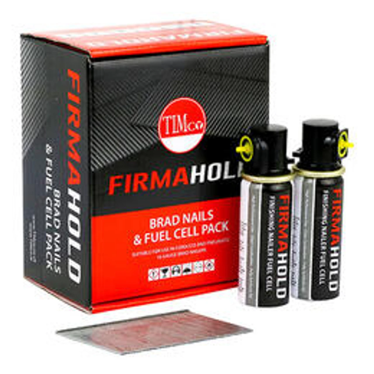 Timco FirmaHold Collated Brad Straight Galv Nails & 2 Fuel Cells 16 Gauge (2000 Pack) - Image 5
