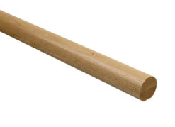 Burbidge Round Handrail Fusion White Primed