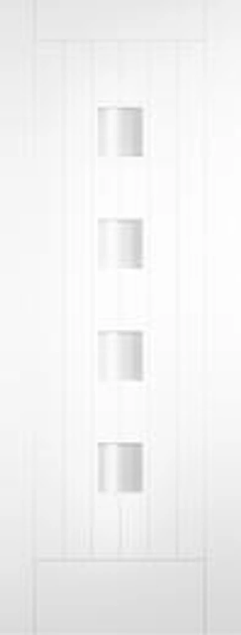 XL Tricoya Turin External Double Glazed Door With Clear Glass 1981 X 838 X 44mm (33'') - Image 2