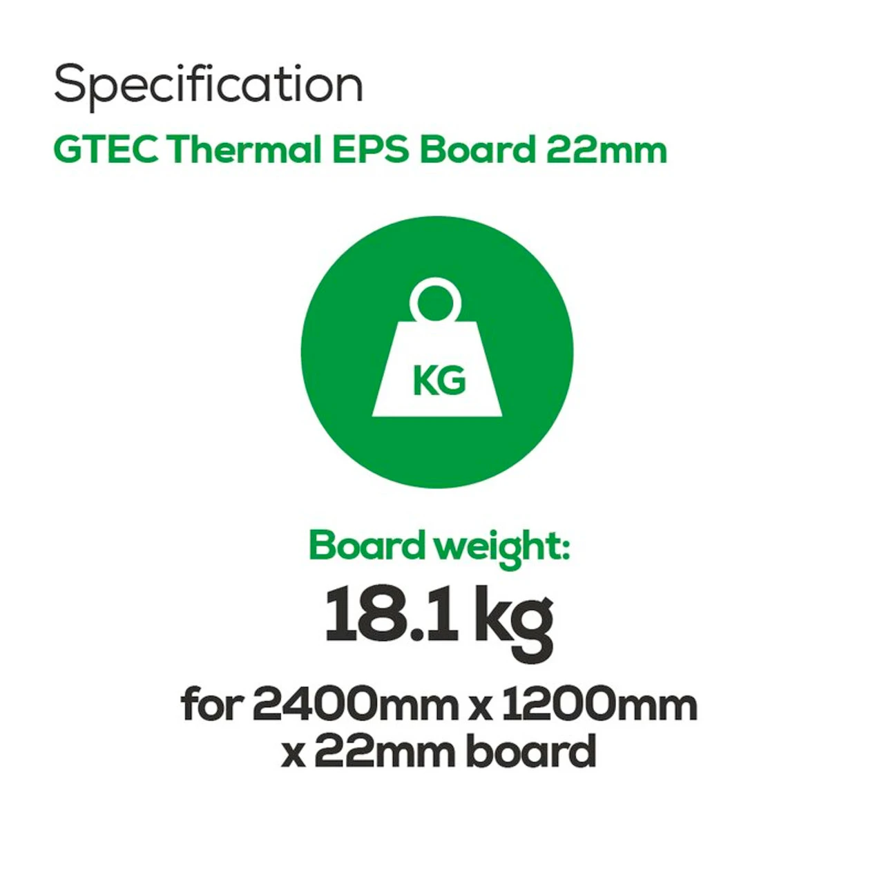Siniat GTEC EPS Thermal Board Plasterboard Tapered Edge 2400 X 1200 X 22mm - Image 3