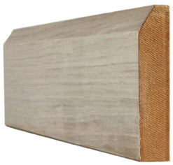 LPD Chamfered Skirting Fully Finished Light Grey 3000 X 146 X 18mm